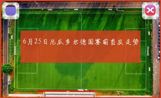 6月25日厄瓜多尔德国赛前首发走势